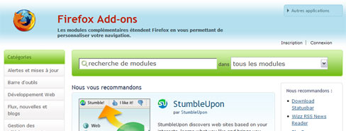 Firefox add ons